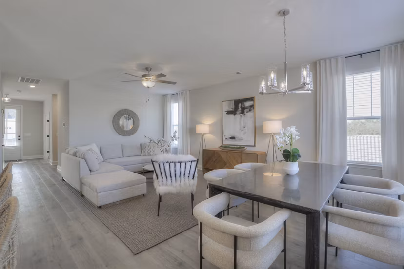 living room at 1104 Residences Apartments