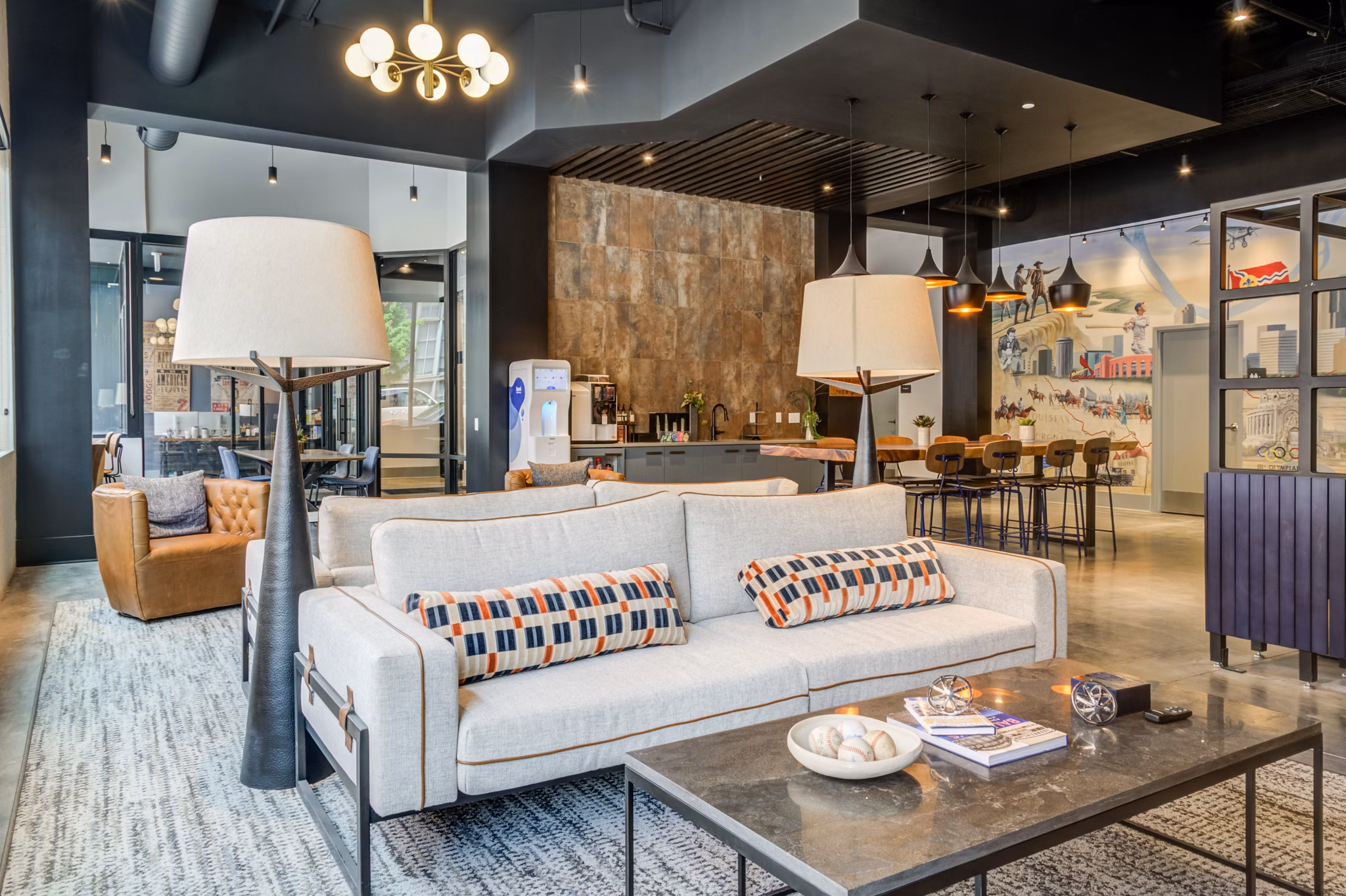 clubhouse at 11th & Spruce Apartments