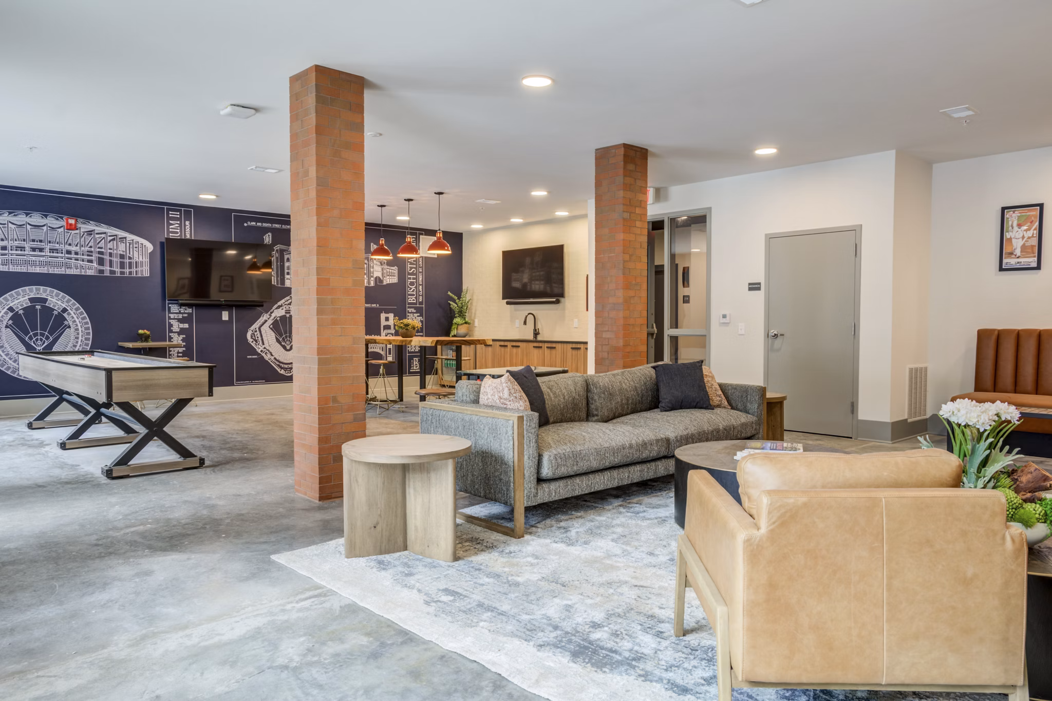 clubhouse at 11th & Spruce Apartments