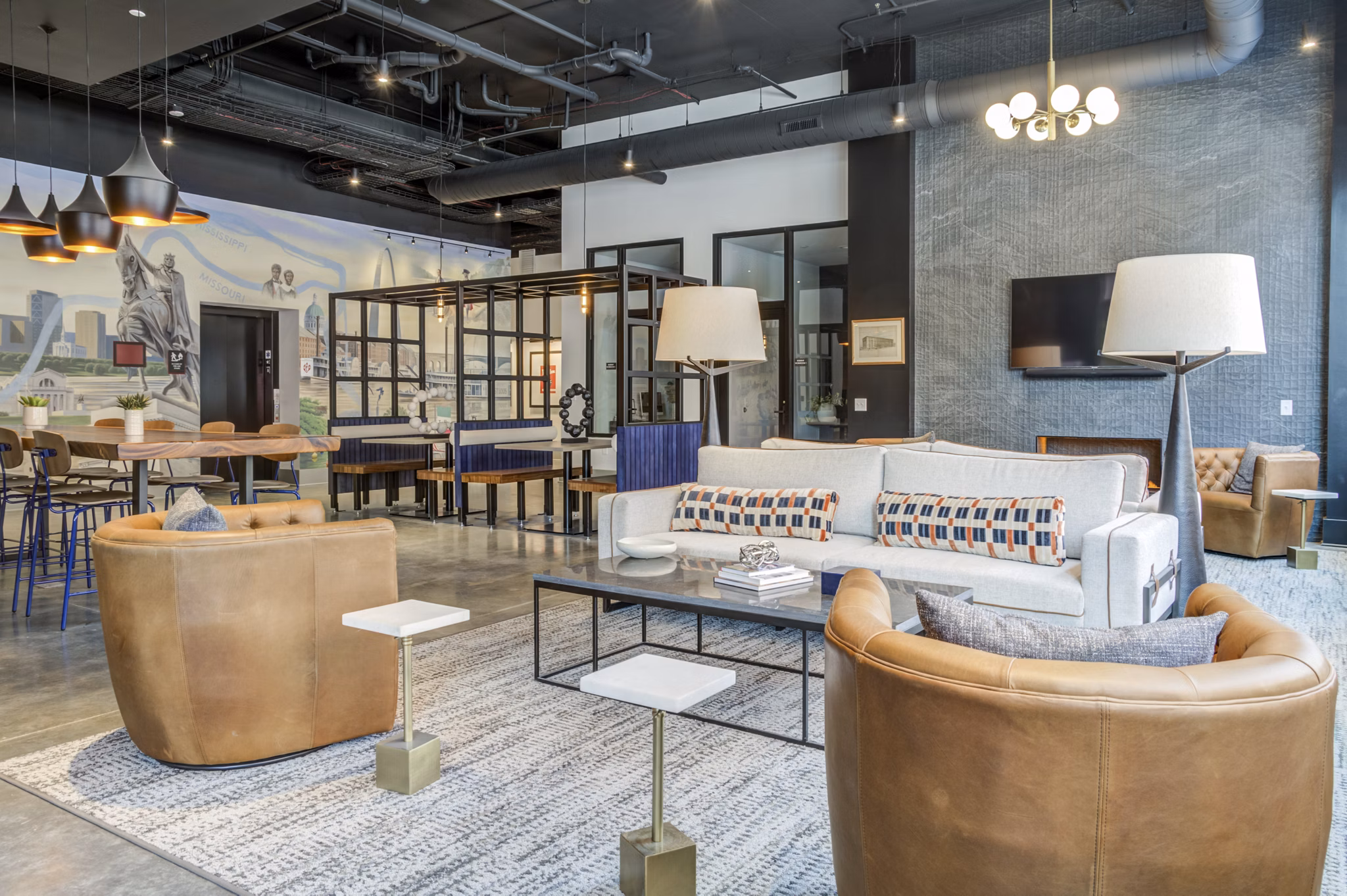 clubhouse at 11th & Spruce Apartments