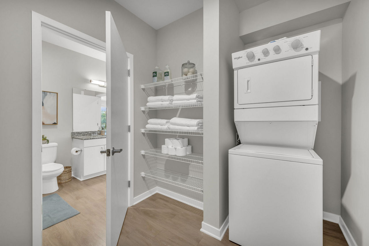 Laundry room at Darby At Briarcliff