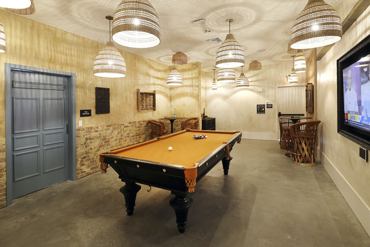 Game room at Broadstone Mission Valley
