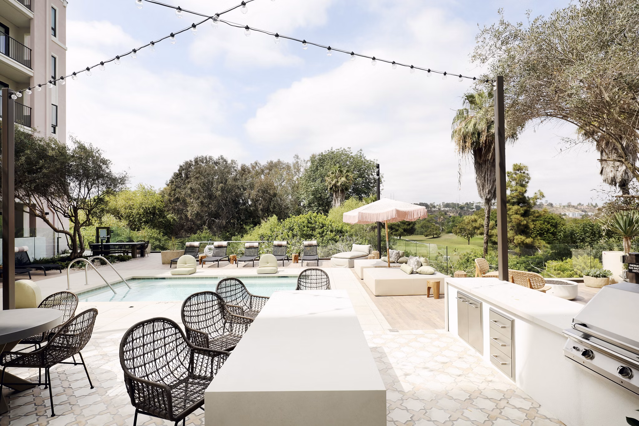 Patio at Broadstone Mission Valley Apartments
