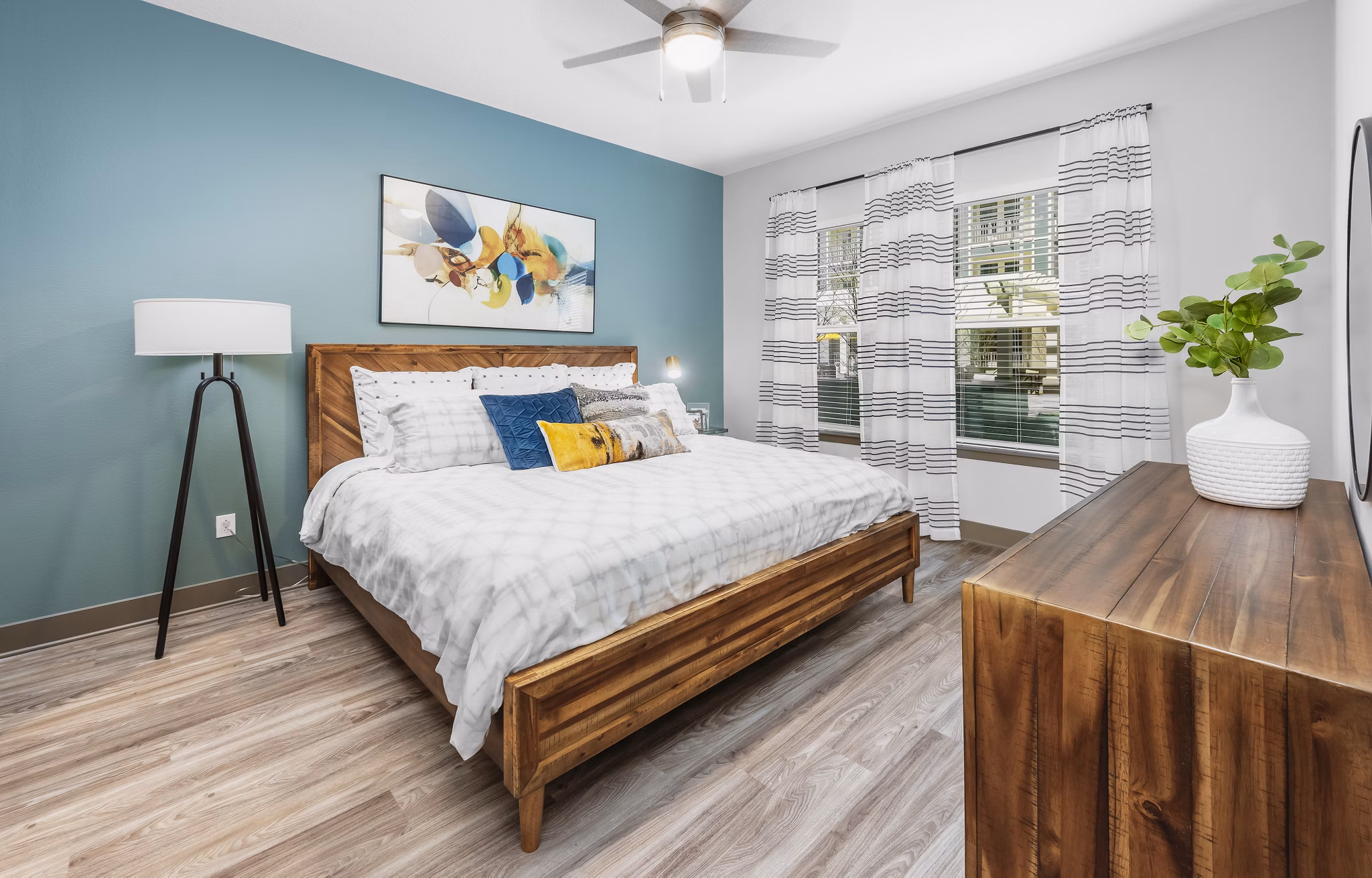 bedroom at Magnolia Square Apartments