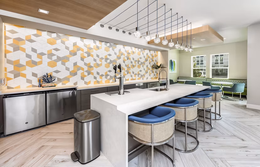clubhouse at Magnolia Square Apartments