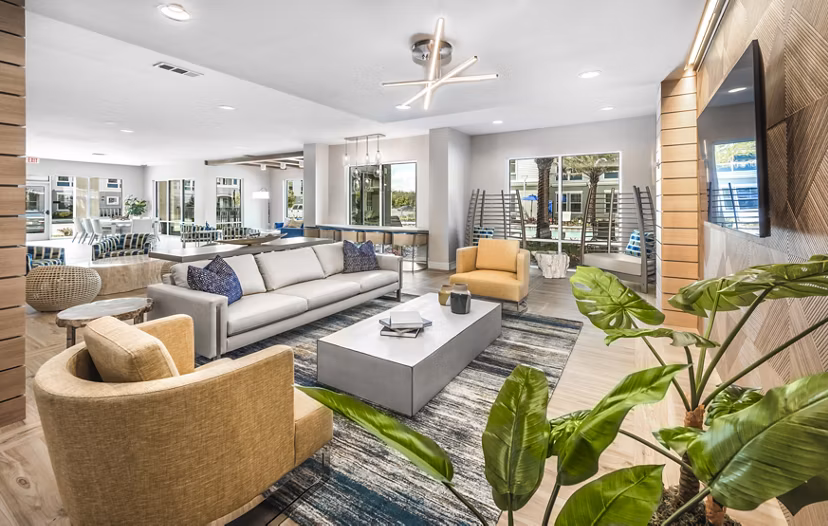 clubhouse at Magnolia Square Apartments