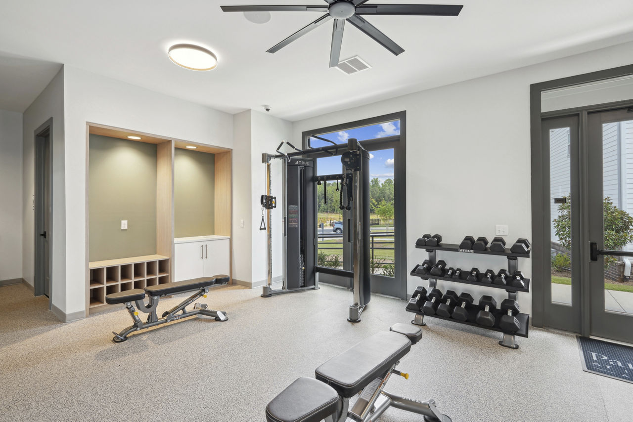 Gym at Parkstone At Indian Land Apartments (3 of 3)