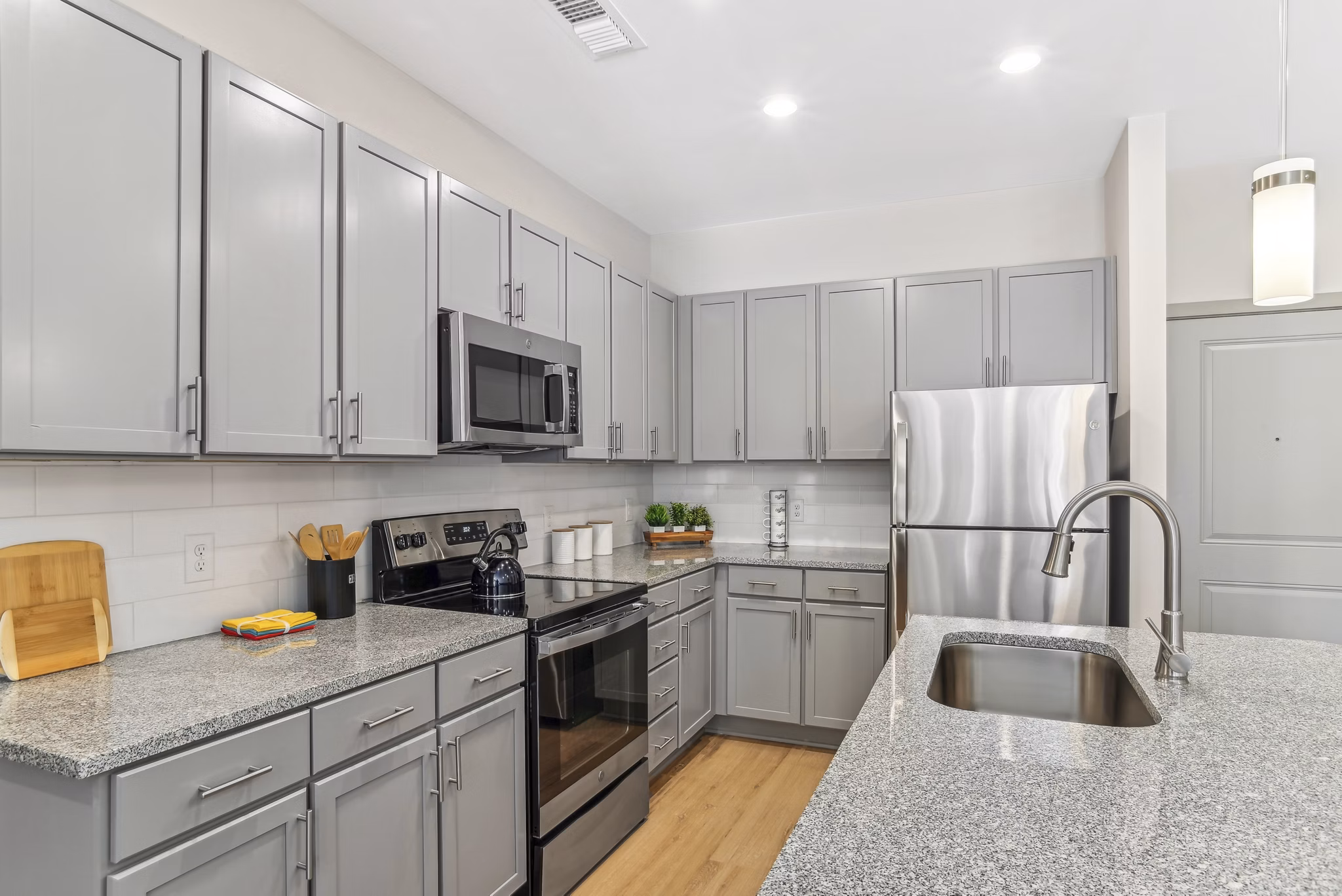kitchen at Parkstone at Indian Land Apartments 