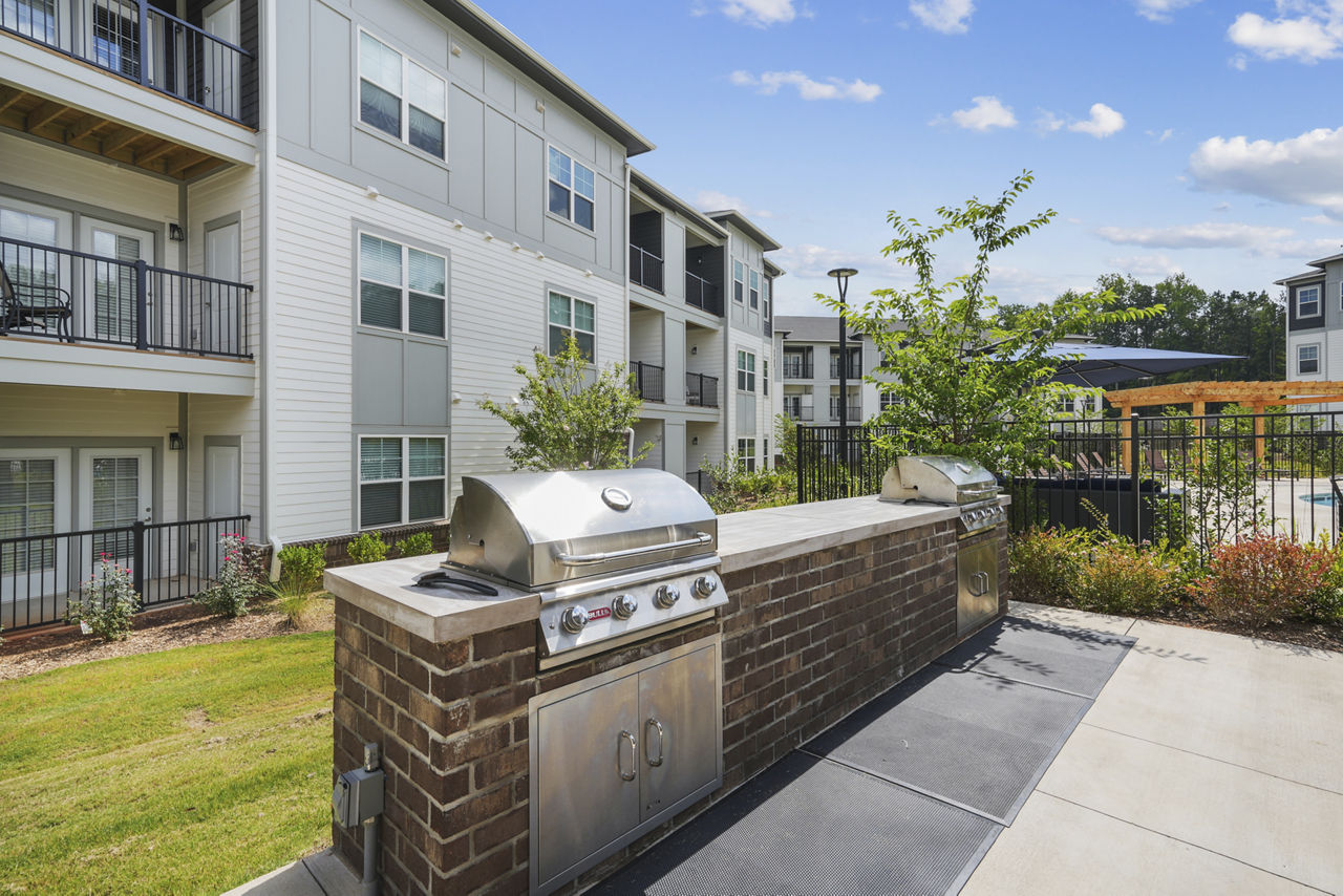 Grill area at Parkstone At Indian Land Apartments (1 of 3)
