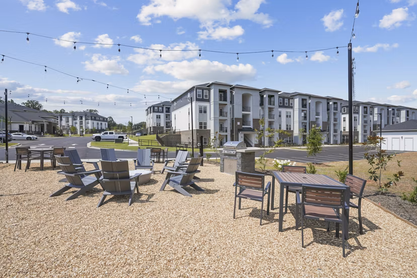 grill area at Parkstone at Indian Land Apartments 
