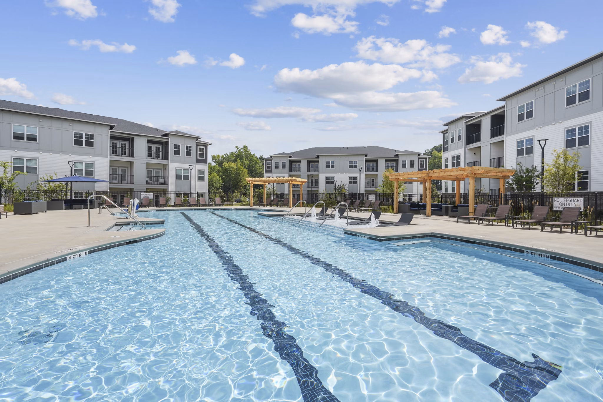 pool at Parkstone at Indian Land Apartments 