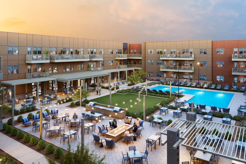 rendering at Aspendale Scottsdale Apartments 