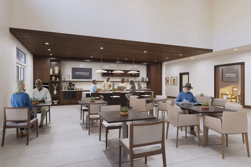 rendering at Aspendale Scottsdale Apartments 