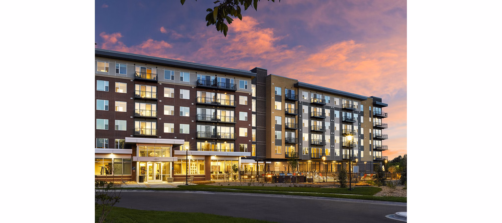 exterior at Tangent Apartments 