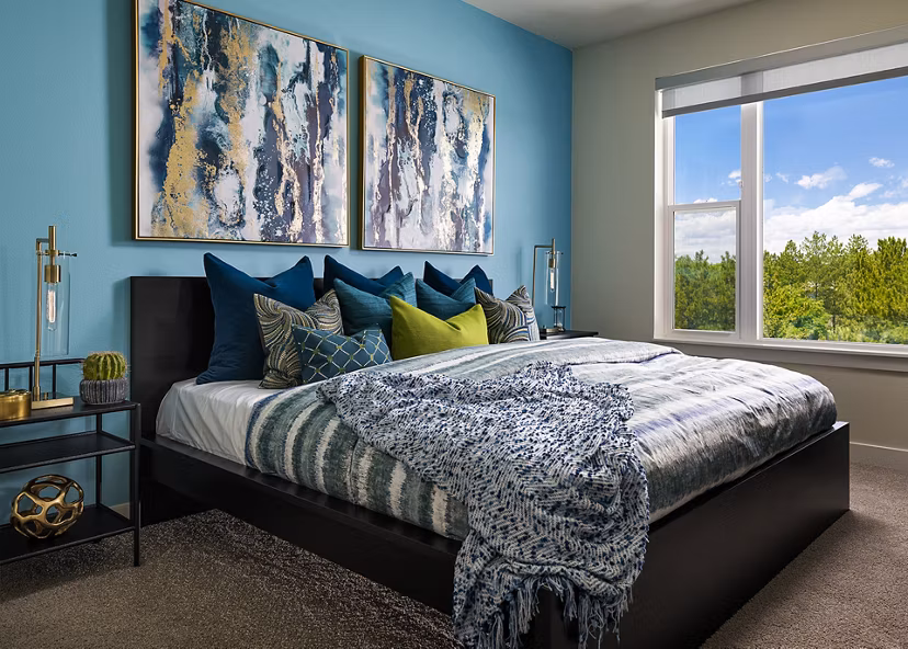 bedroom at Tangent Apartments 
