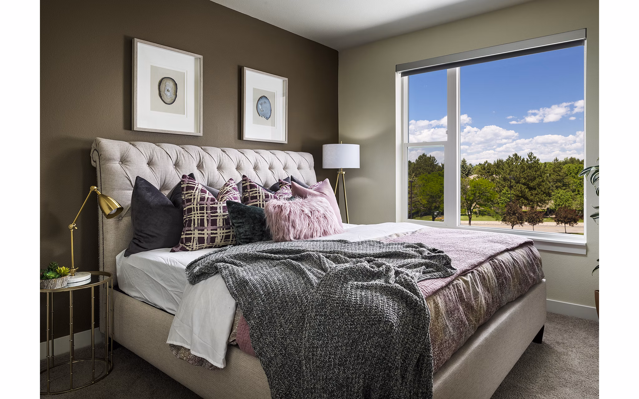 bedroom at Tangent Apartments 