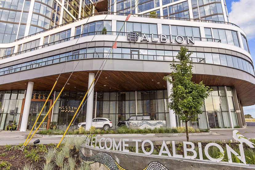 building at Albion in the Gulch Apartments