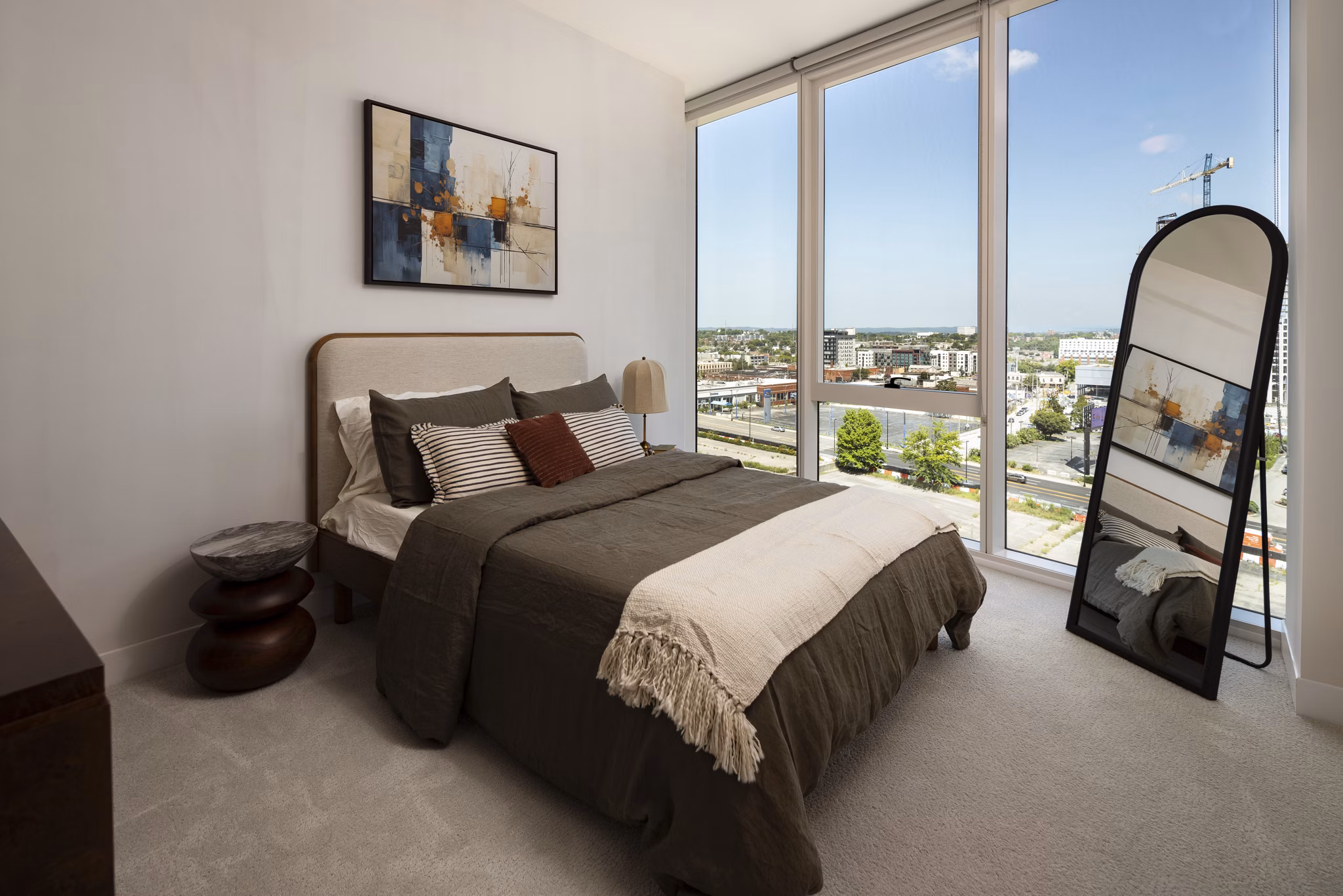 bedroom at Albion in the Gulch Apartments 