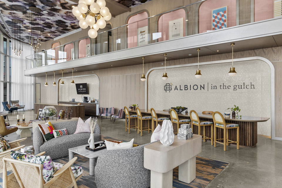 clubhouse at Albion in the Gulch Apartments