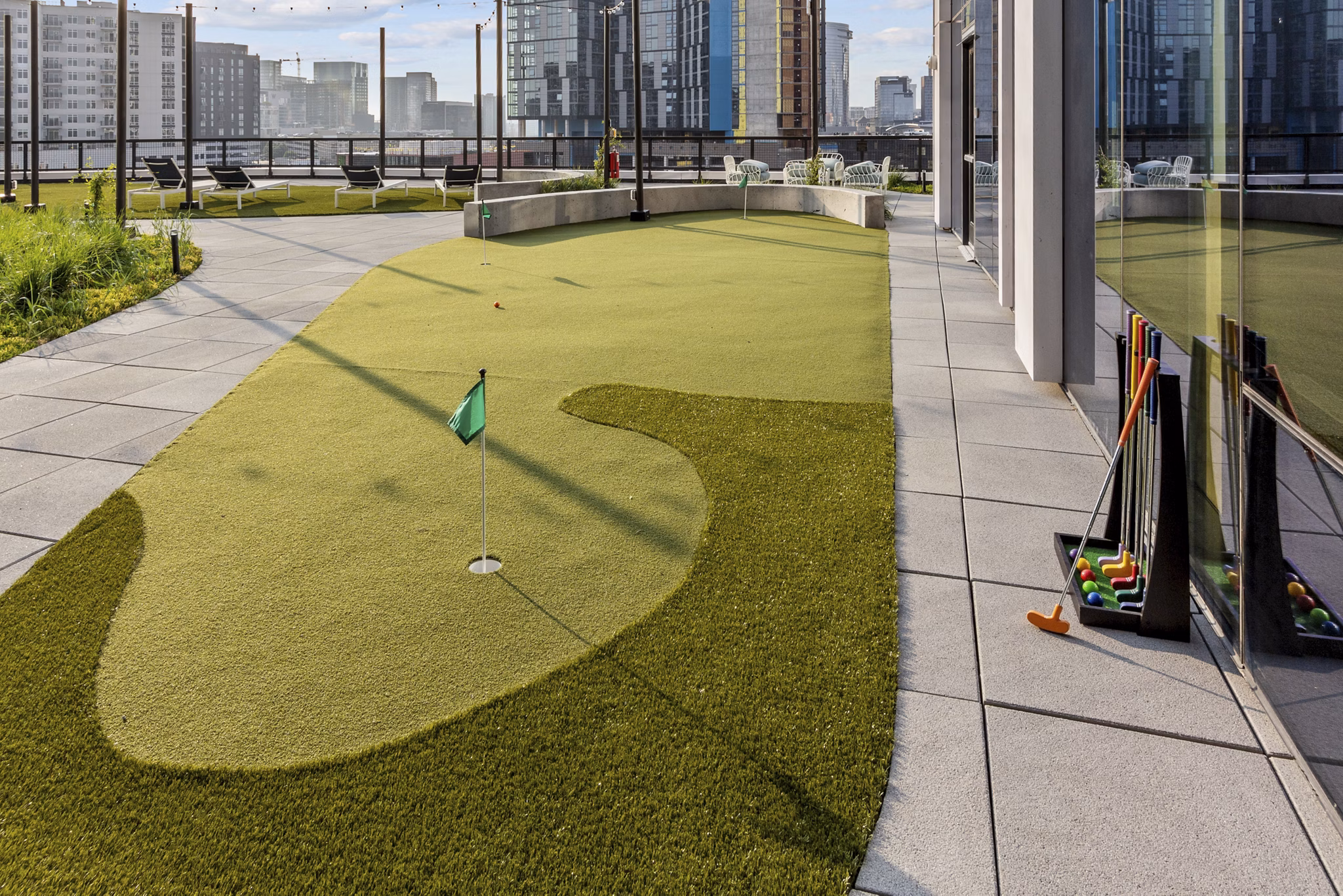 sport court at Albion in the Gulch Apartments