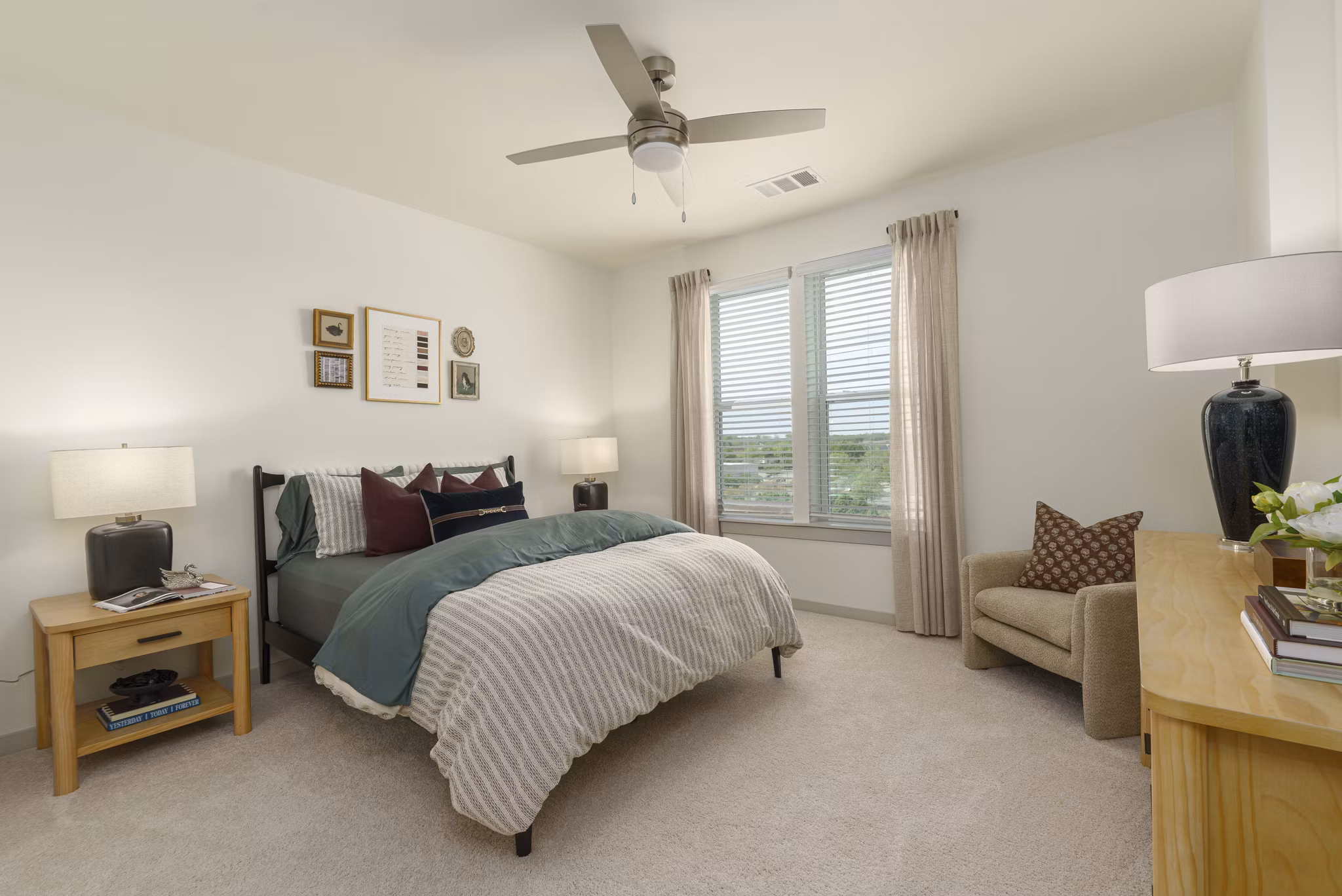 bedroom at The Signal at Medallion Park Apartments