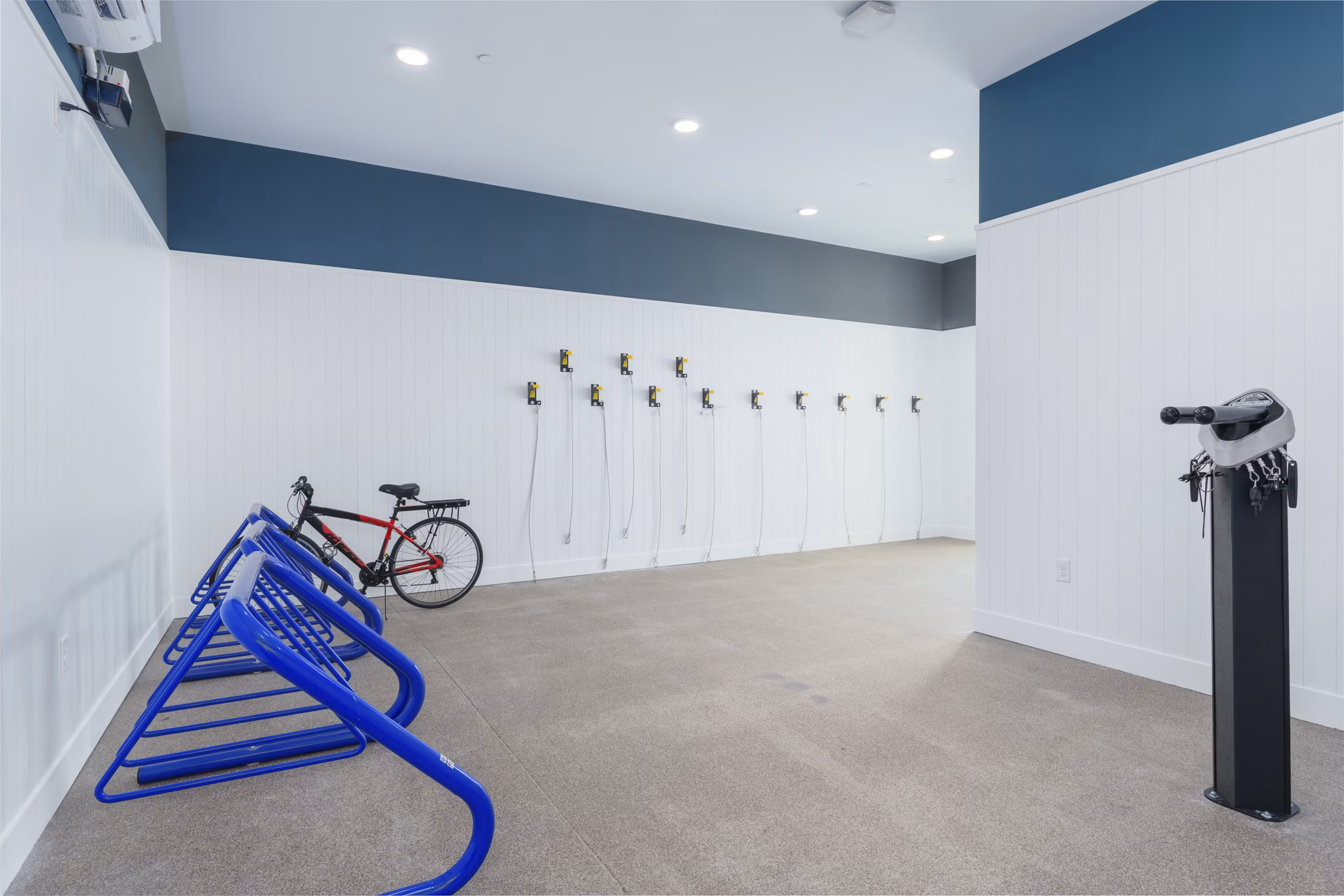 bike storage at Signal at Medallion Park Apartments