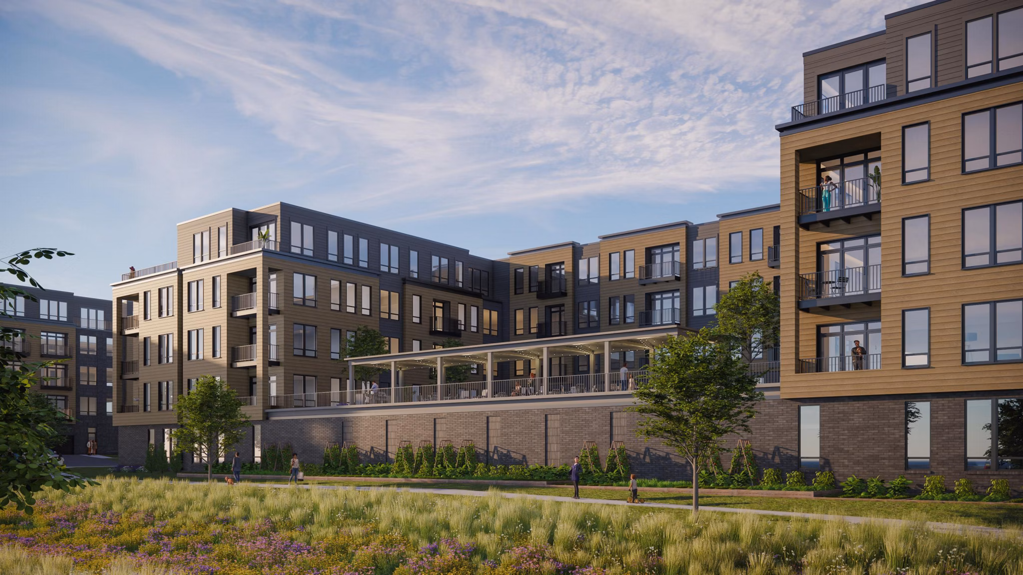 exterior at The Duncan Apartments 