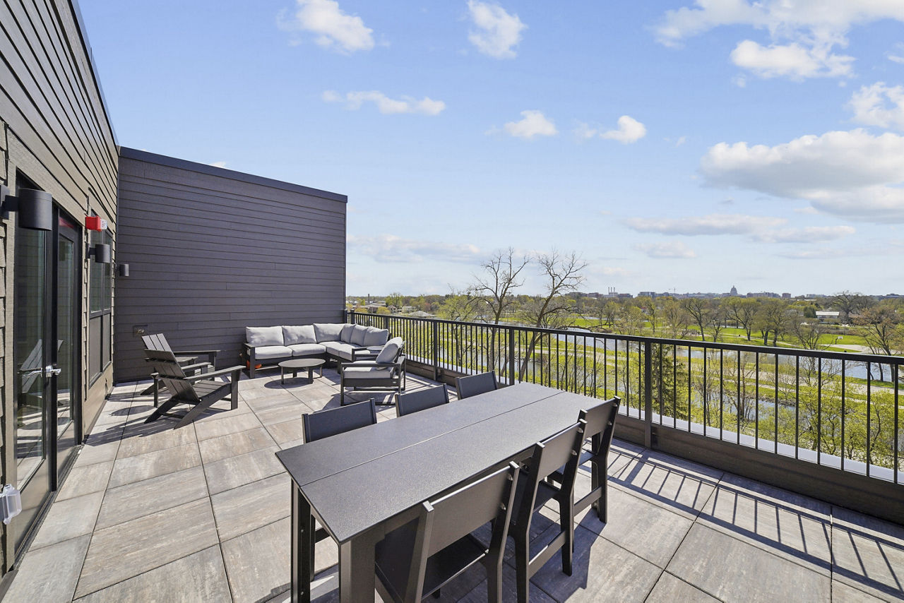 Roof deck at The Duncan (1 of 2)