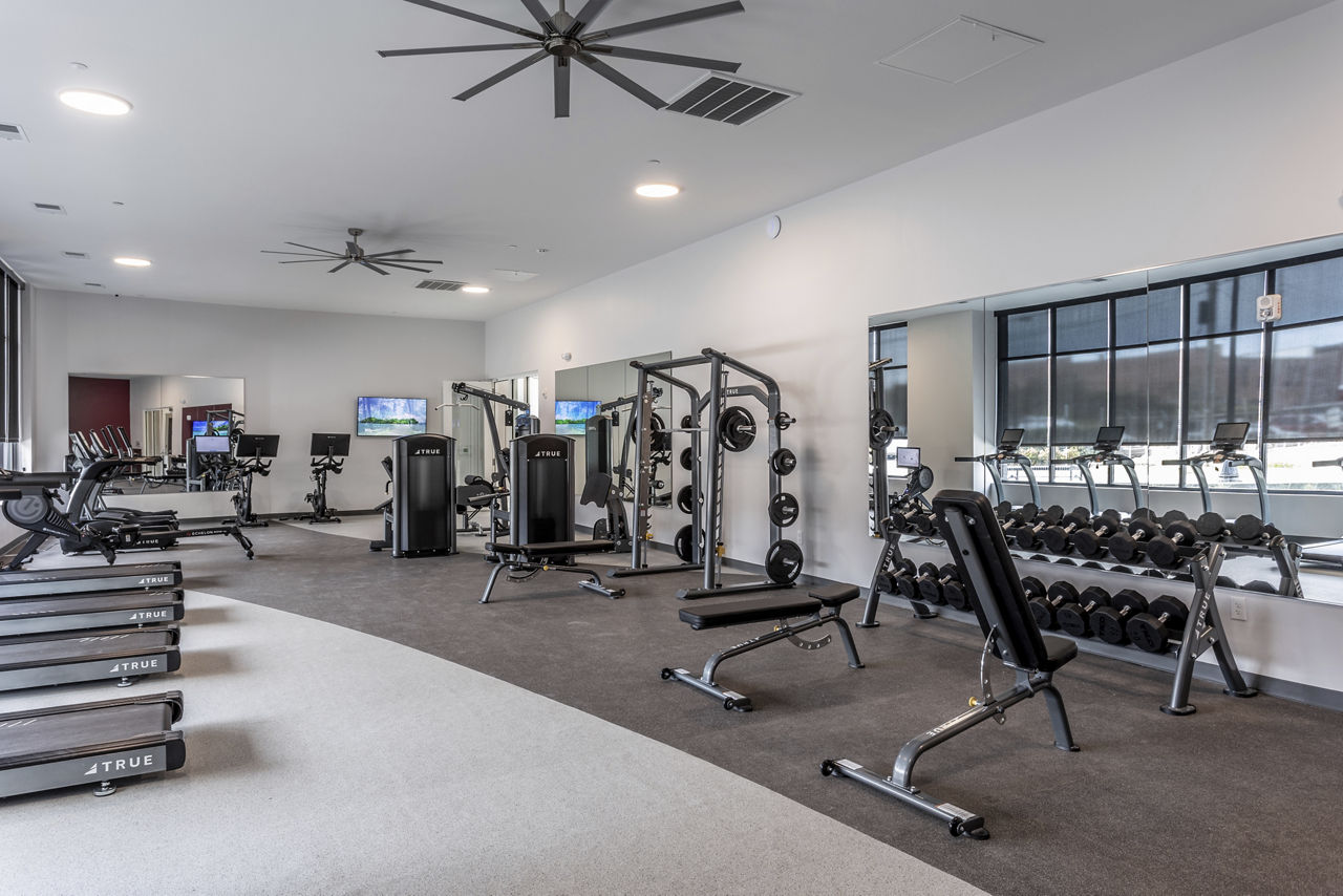 Gym at Centro At Pine Nash Apartments (2 of 3)
