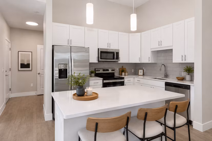 kitchen at Centro at Pine Nash Apartments 