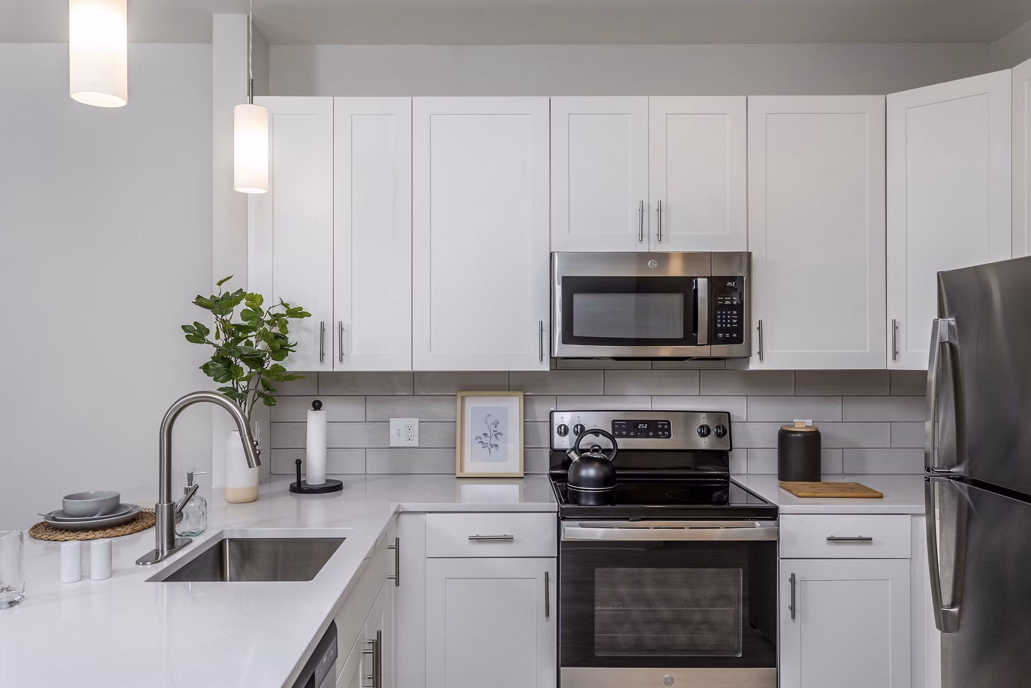 kitchen at Centro at Pine Nash Apartments 