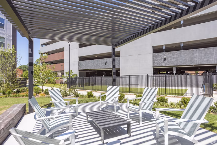 grill area at Centro at Pine Nash Apartments 