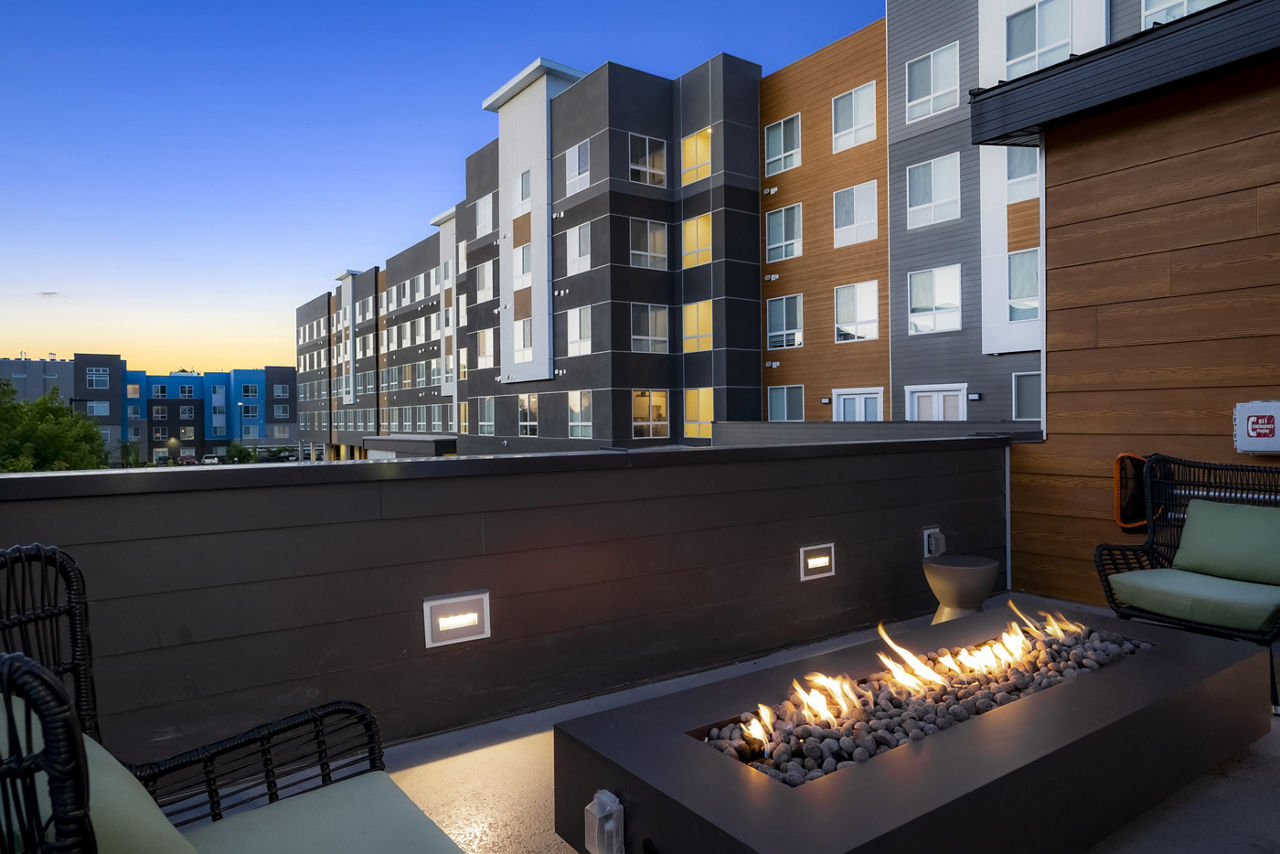 Roof deck at Hyve (2 of 2)