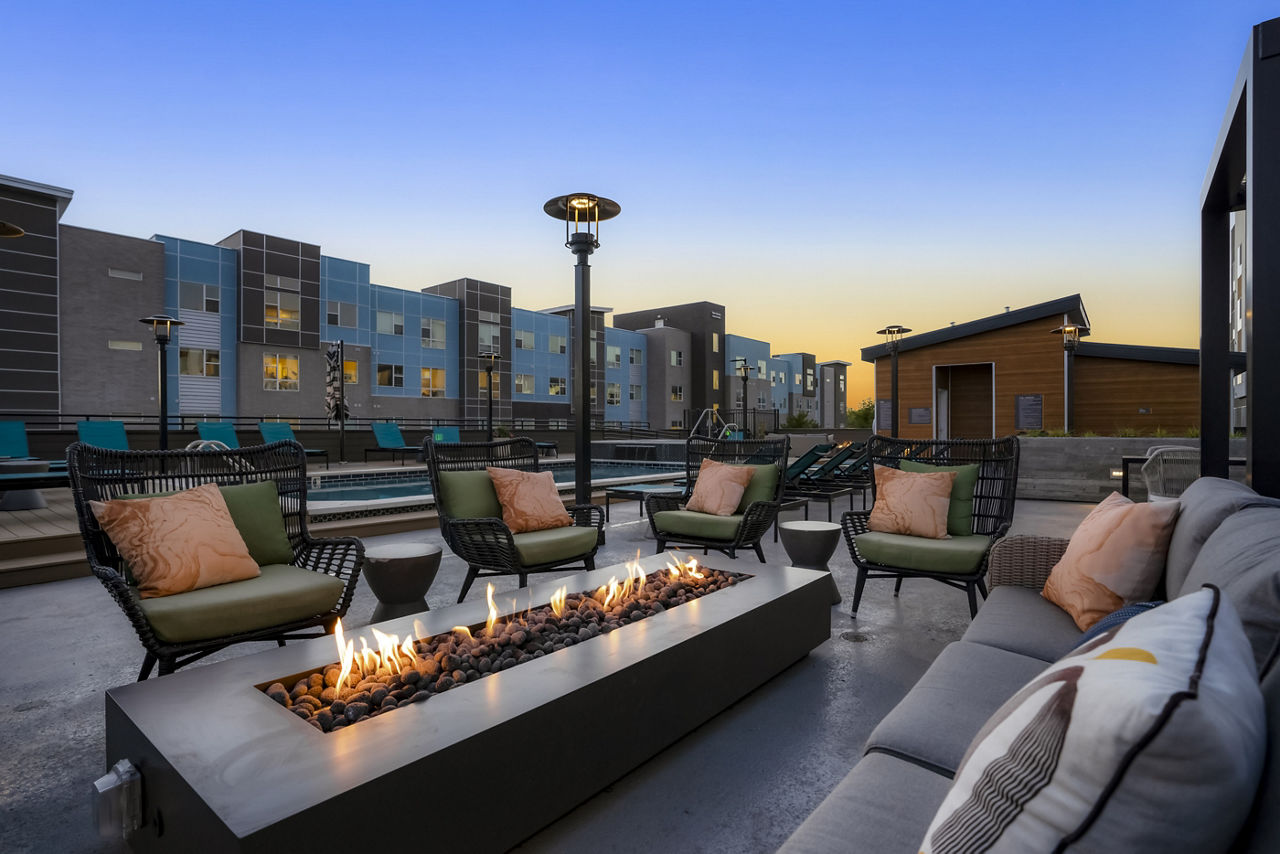 Grill area at Hyve (1 of 2)