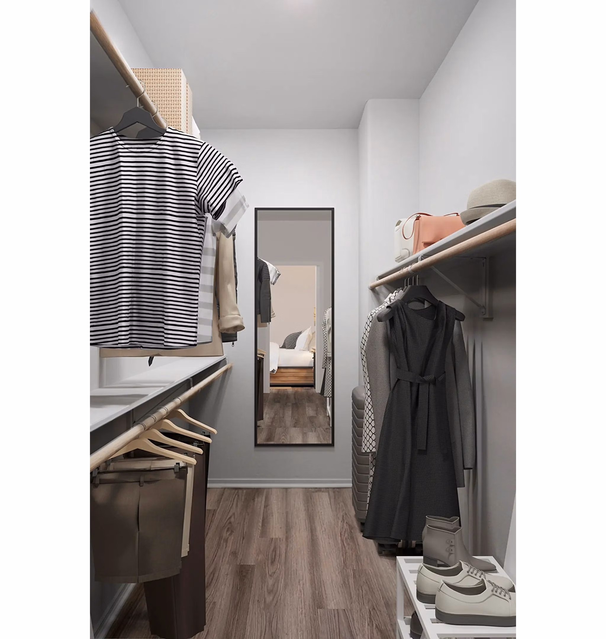 bedroom at Konrad Apartments