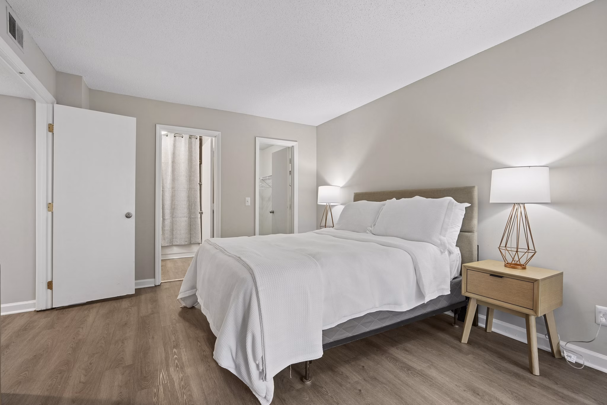 Bedroom at The Brook Apartments
