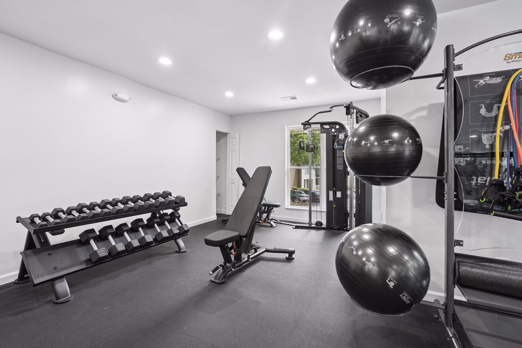 Fitness Center at The Brook Apartments
