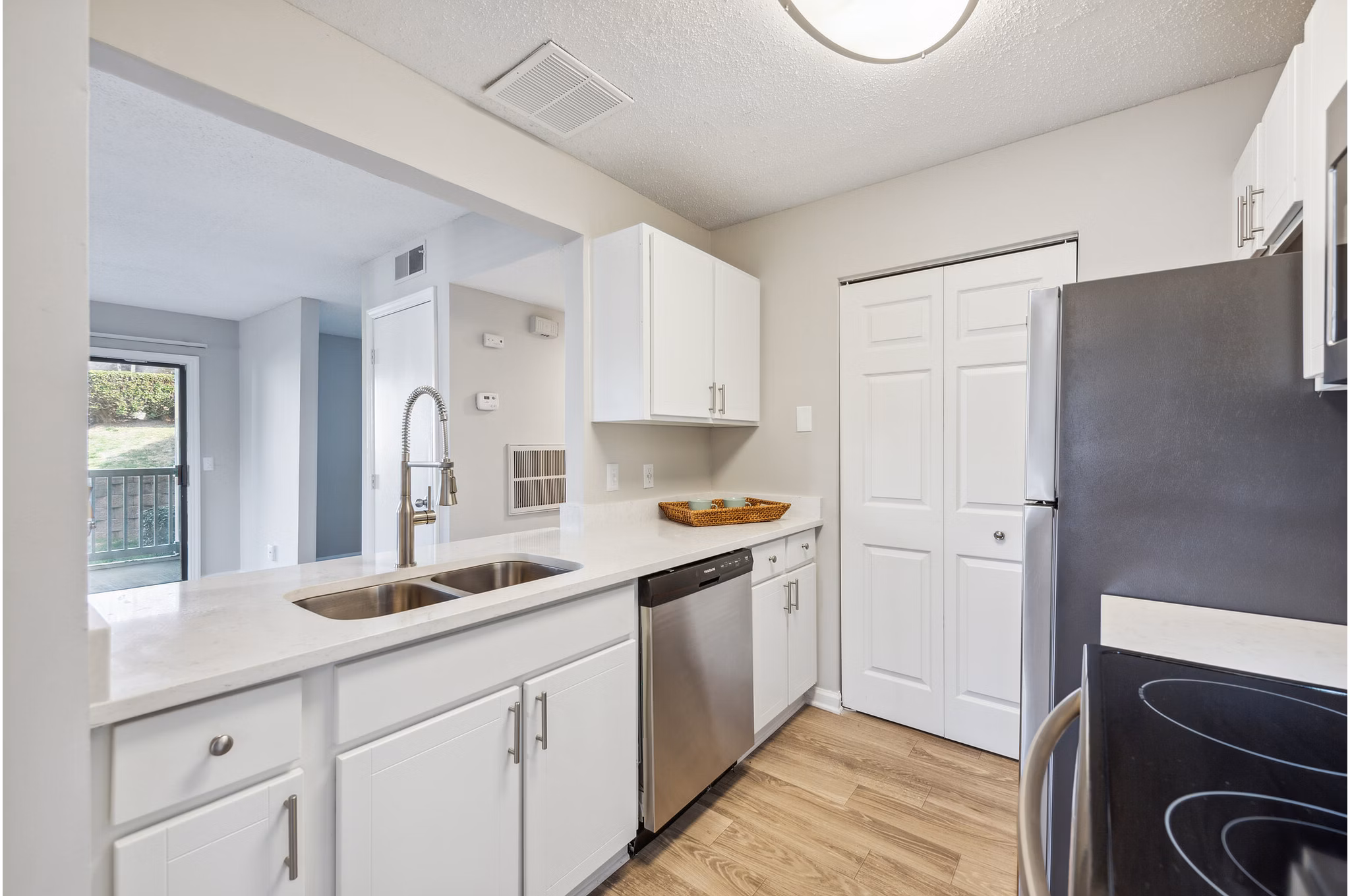 kitchen at The Brook Apartments