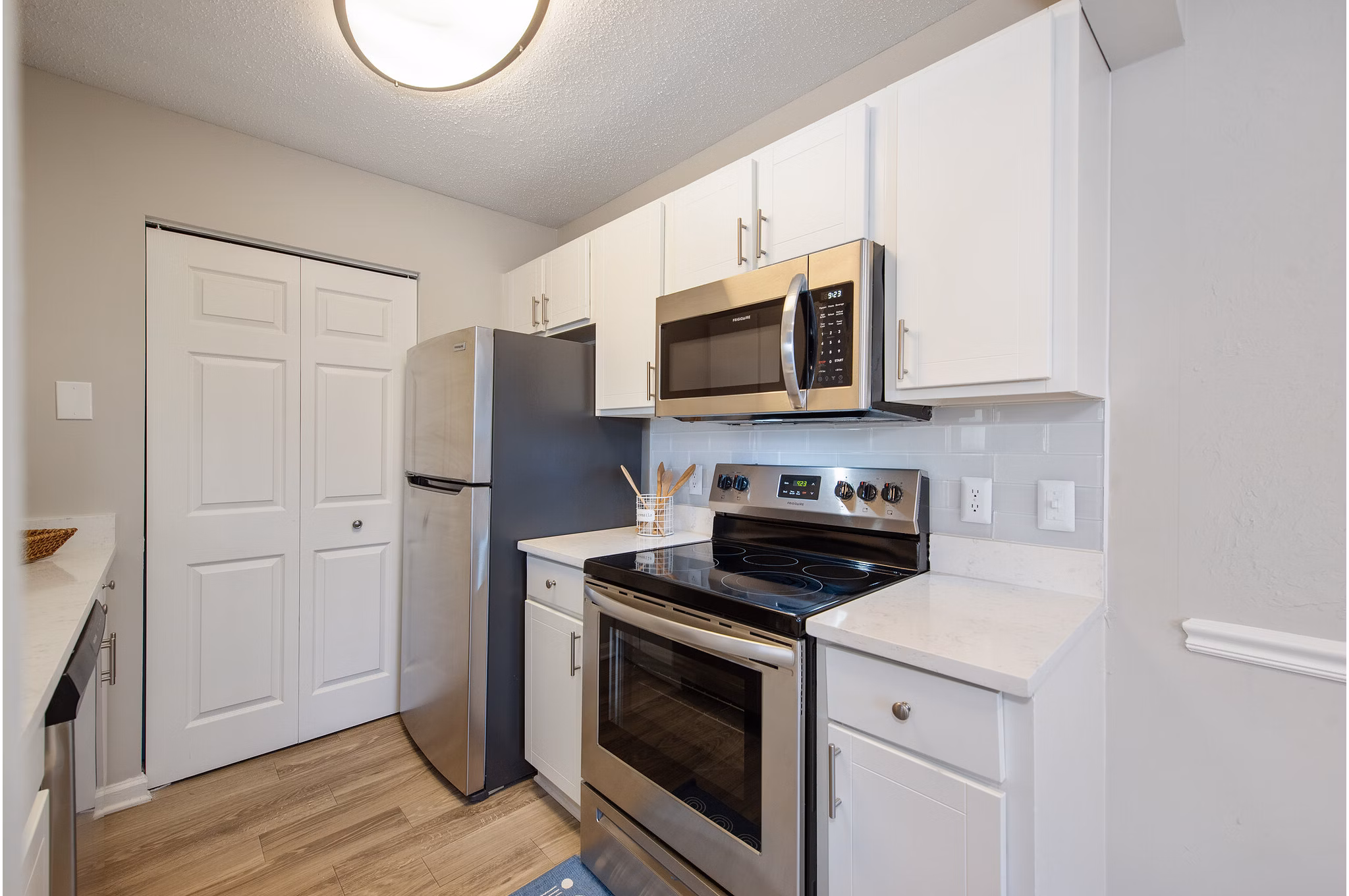 kitchen at The Brook Apartments
