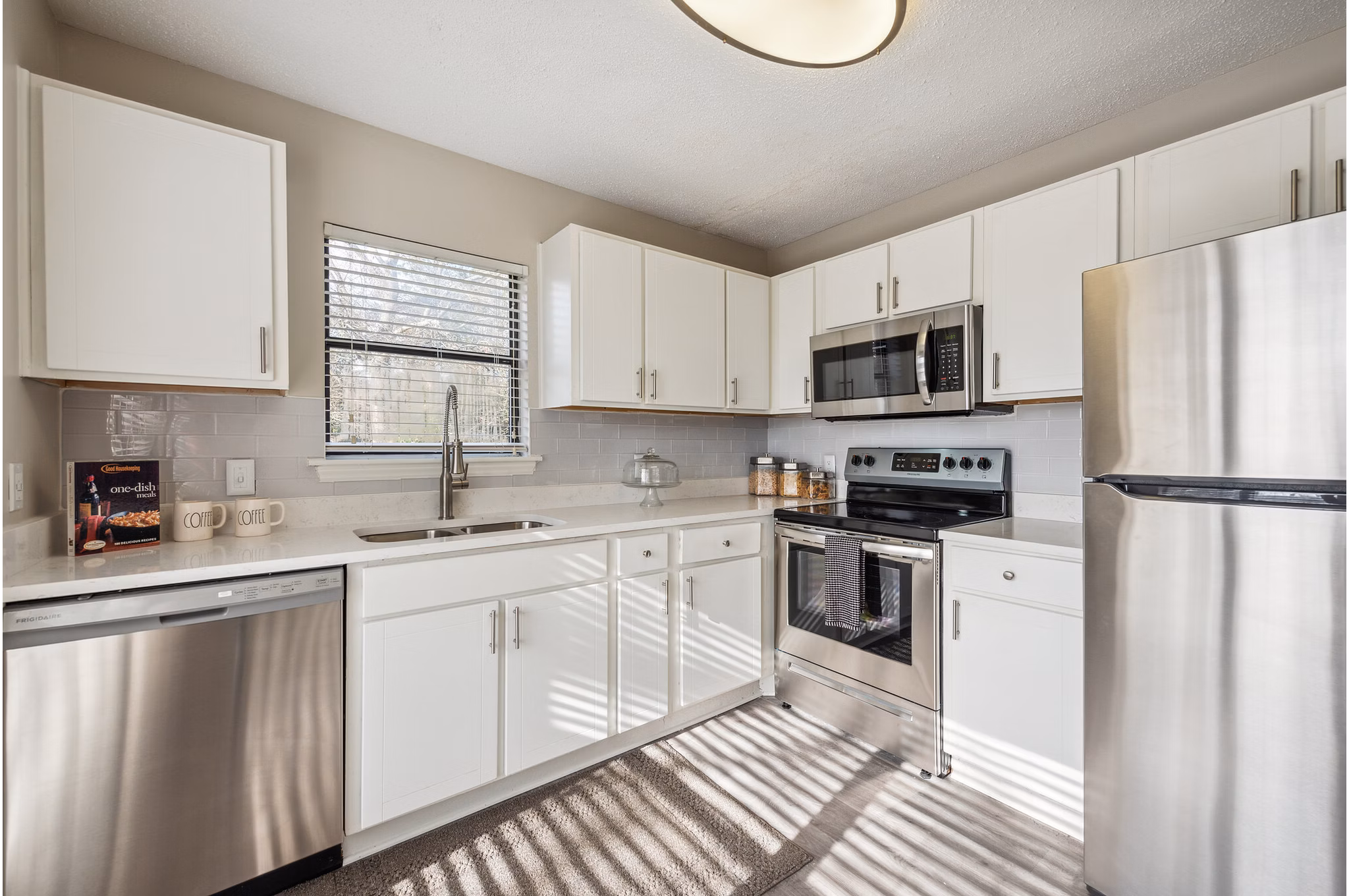 kitchen at The Brook Apartments