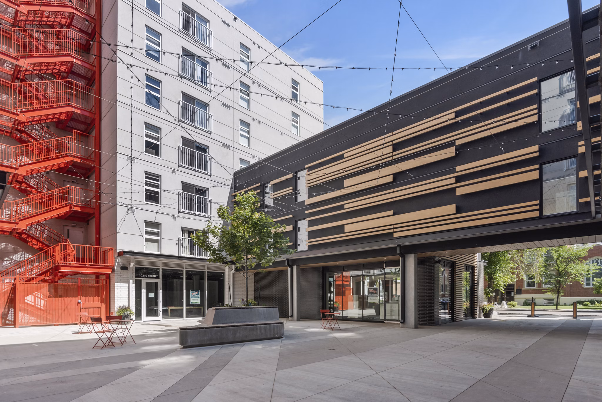 exterior at Mercury Block Apartments