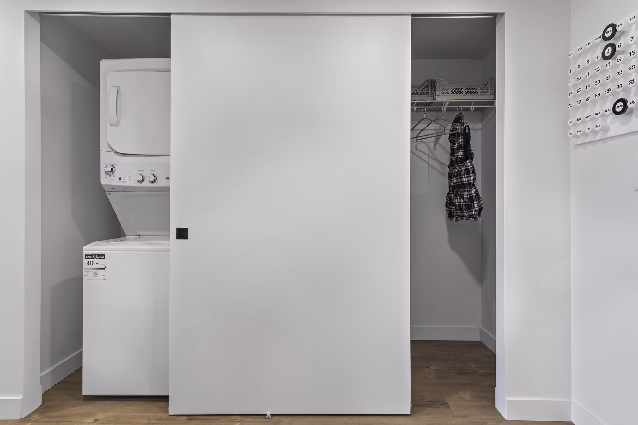 laundry room at Mercury Block Apartments