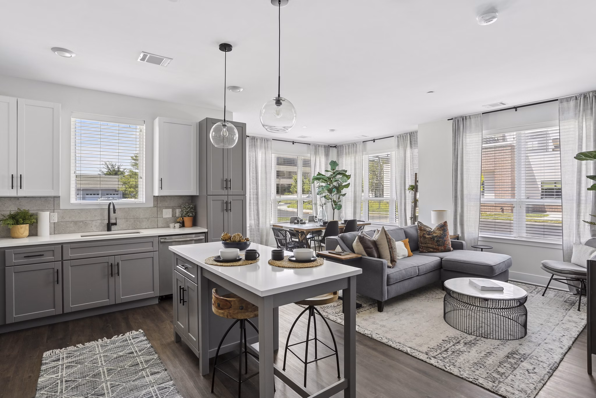 kitchen at Arlo Apartments