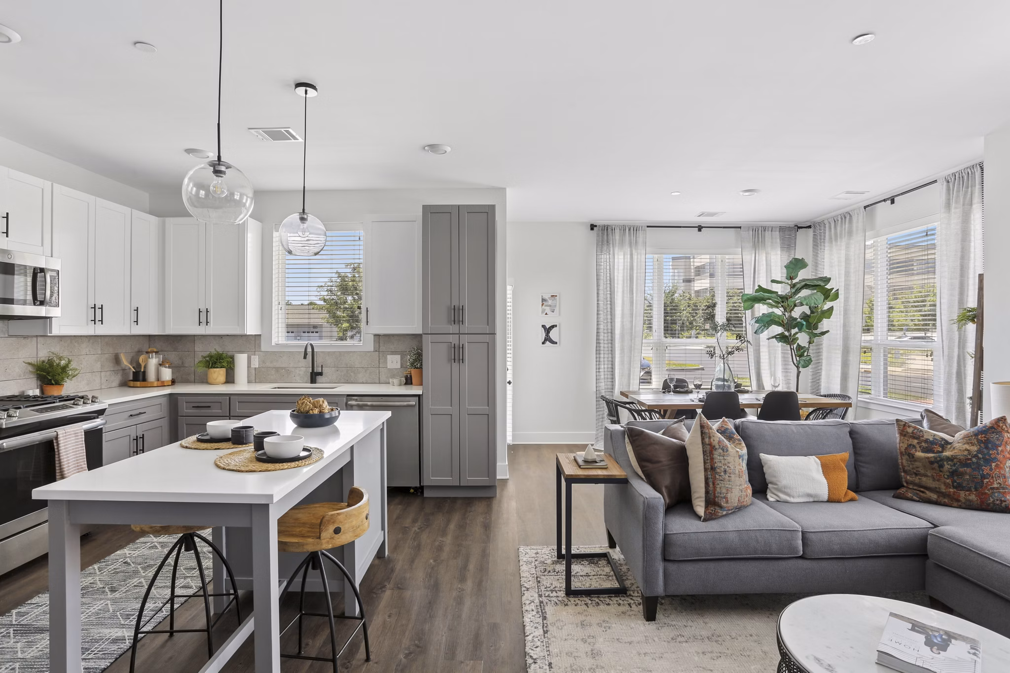 living room at Arlo Apartments