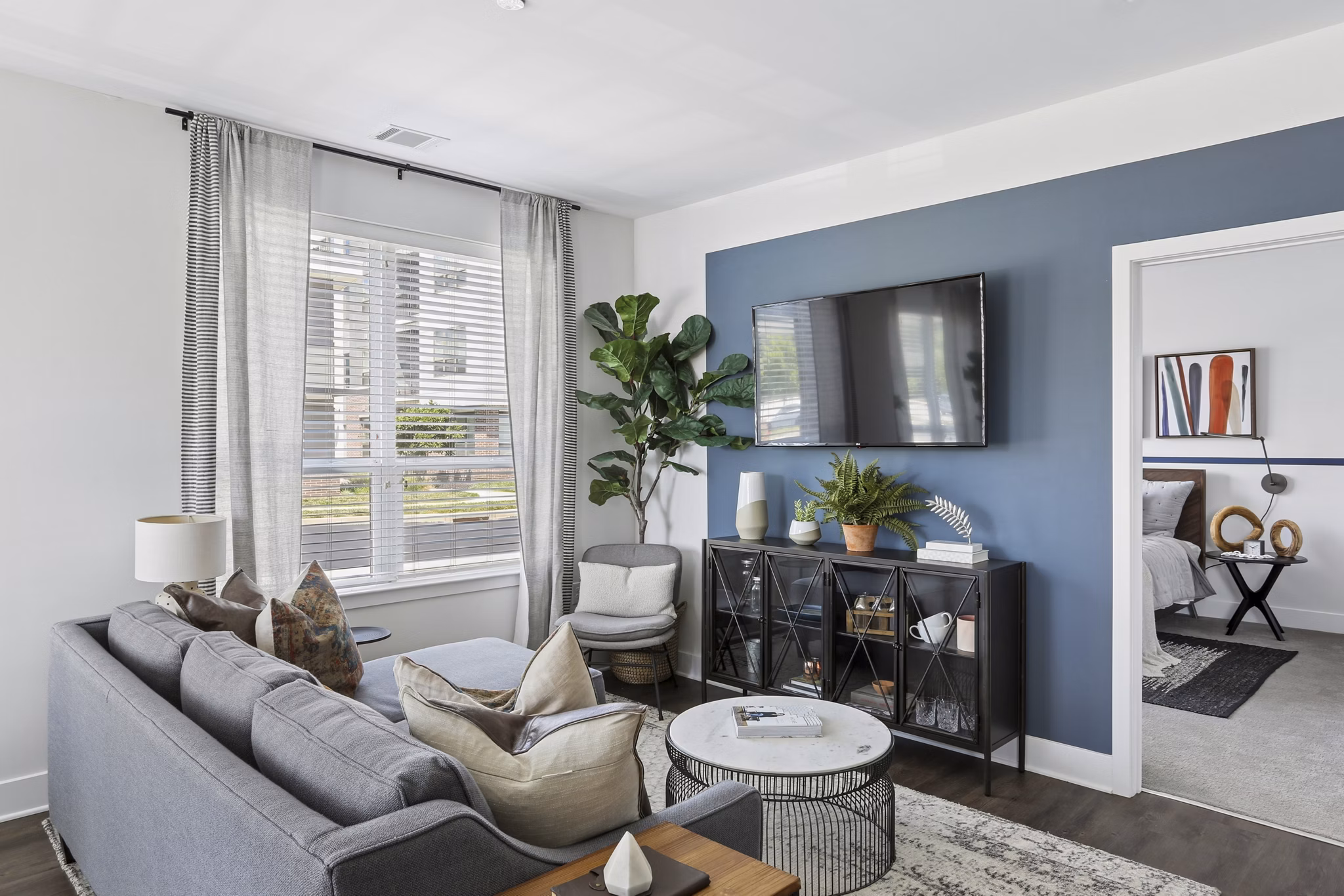living room at Arlo Apartments