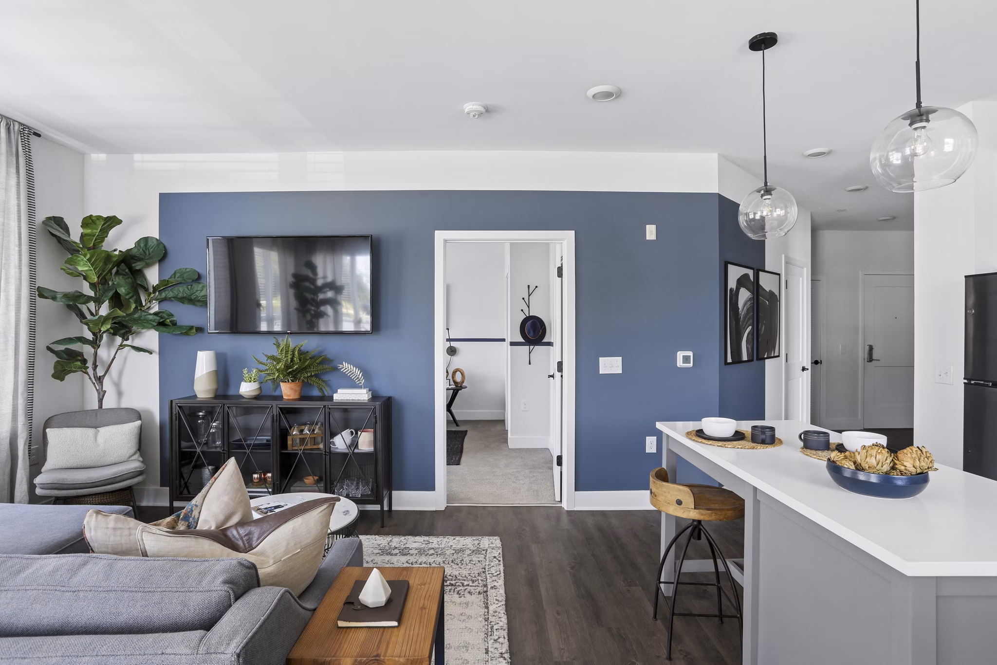 living room at Arlo Apartments
