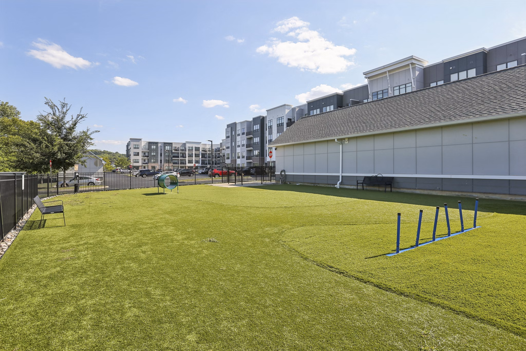 dog park at Arlo Apartments