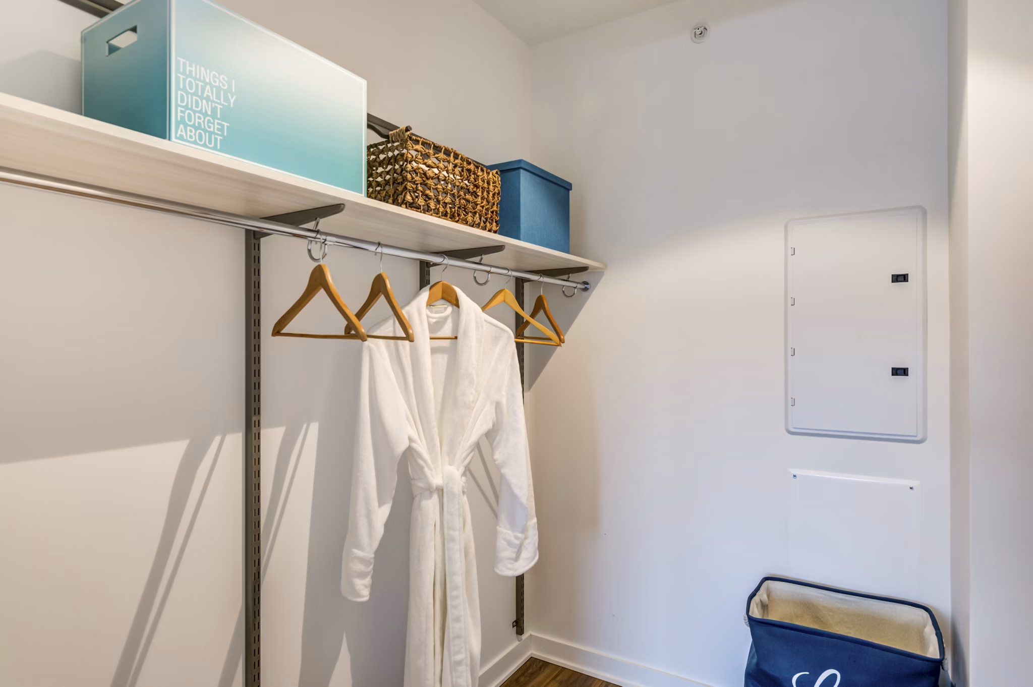 Closet at Ledger Union Market Apartments