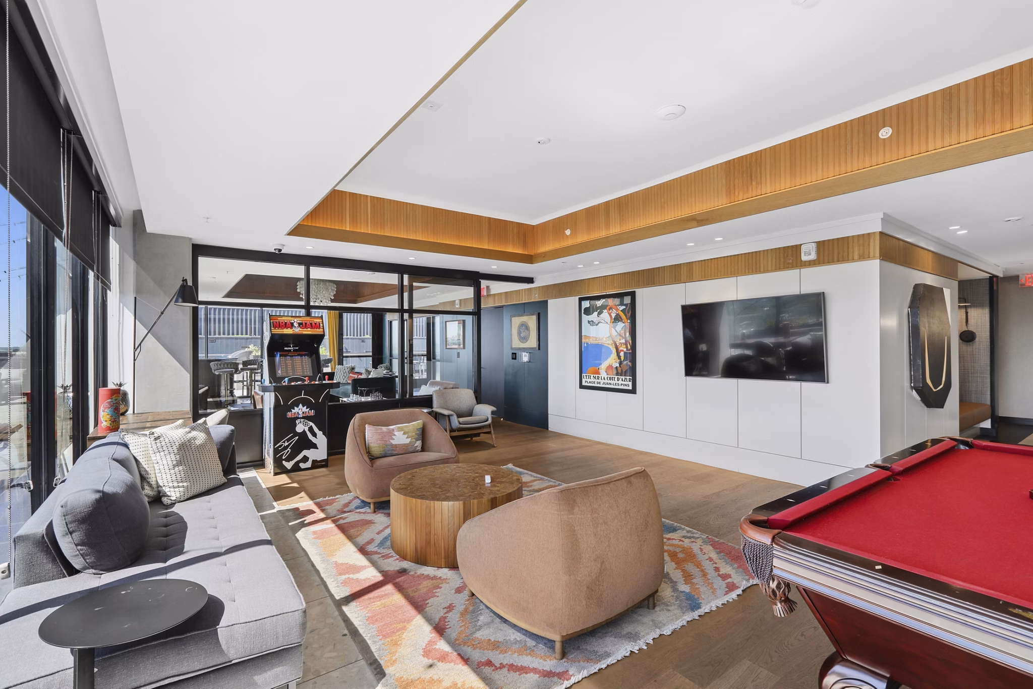 Clubhouse/Lobby at Ledger Union Market Apartments