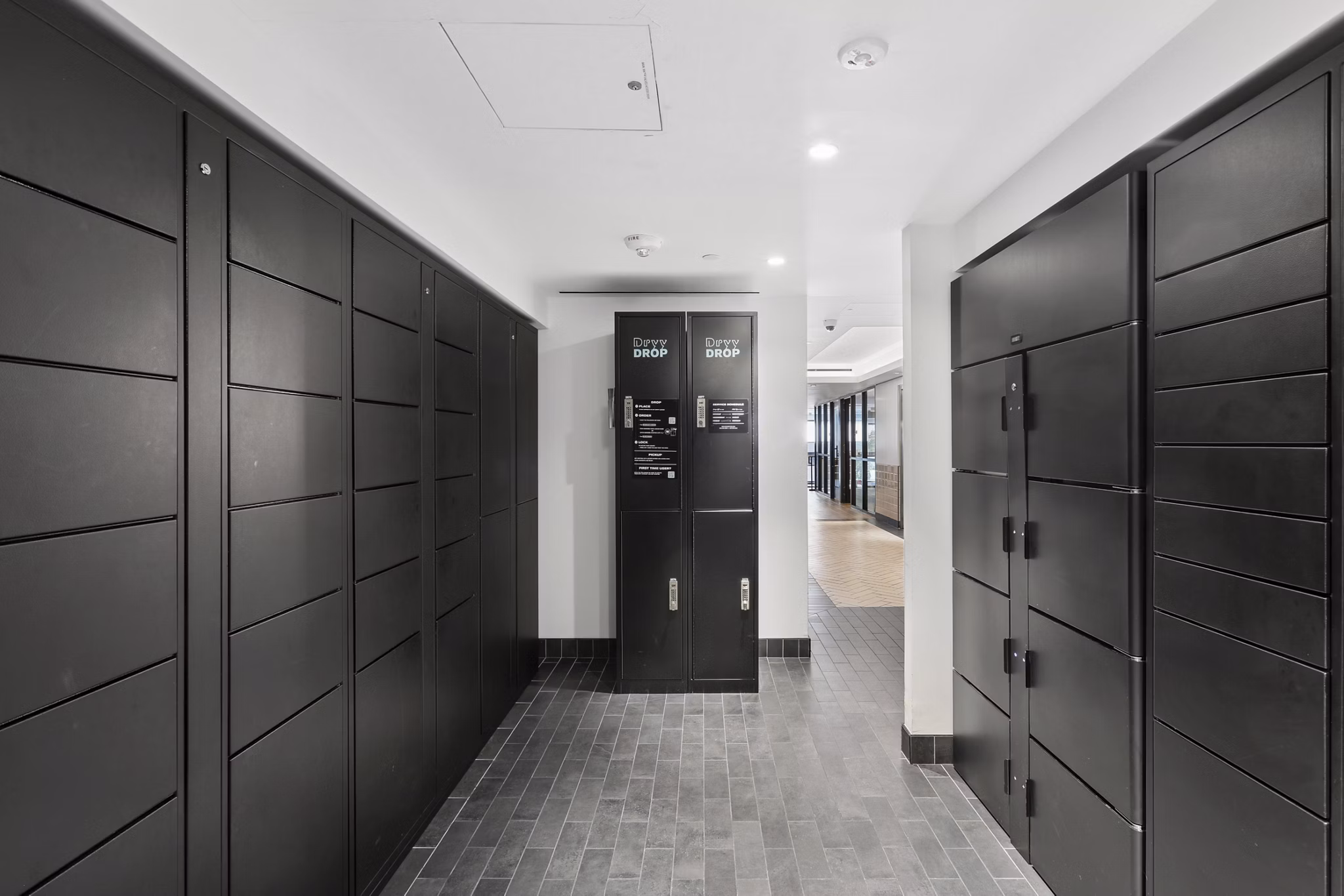 Mail Room at Ledger Union Market Apartments